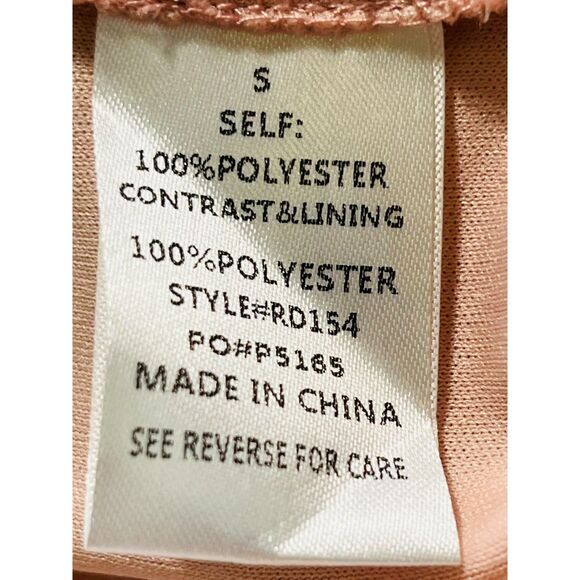 NWT Roolee Fiona Lace Pink Eyelet Maxi Dress Small Cottagecore Fairy Twee - Picture 6 of 9